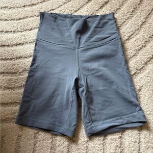 Blue gray Women's TNA bike shorts